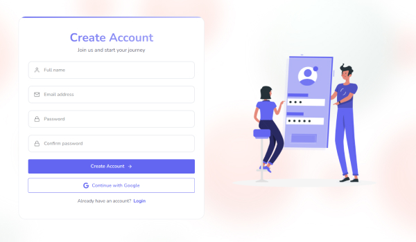 Sign Up Page