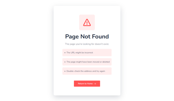 404 Page
